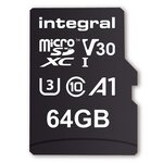 Carte Micro Sdhc/xc Integral Inmsdx 64 G-100/70 V 30