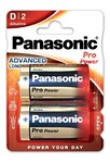 Blister 2 Piles Pro Power GOLD LR20/D (Mono) - alkaline manganese 1.5 V PANASONIC