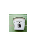 THIRARD - Plaque de signalisation TER  marquage blanc sur fond noir  panneau ABS à visser  56x120mm