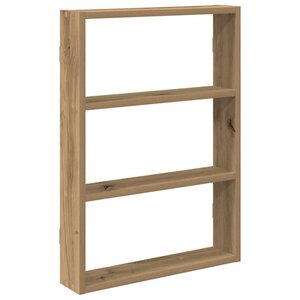 vidaXL Étagère murale chêne artisanal 43x9x60 cm bois d'ingénierie