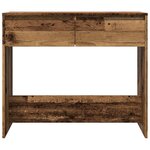 vidaXL Table console vieux bois 89x41x76 5 cm bois d'ingénierie