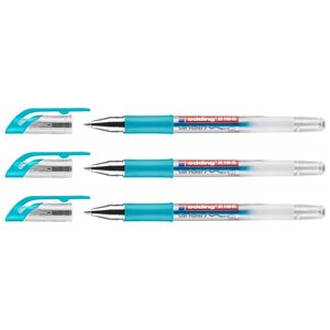 Roller à Encre Gel Gip 2185 Bleu clair 0 7 mm x 3 EDDING