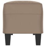 Banc banquette 100 x 35 x 41 cm tissu microfibre taupe 02_0010699