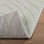 vidaXL Tapis d'intérieur et d'extérieur PALMERAS Vert 120 x 120 cm