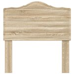 vidaXL Tête de lit Chêne Sonoma 80 cm Bois d'ingénierie