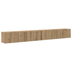 vidaXL Ensemble meuble TV 4 Pièces chêne artisanal 60 x 30 x 30 cm
