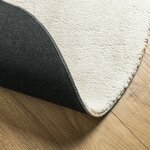 vidaXL Tapis "HUARTE" à poils courts  doux et lavable  Crème 100x200 cm