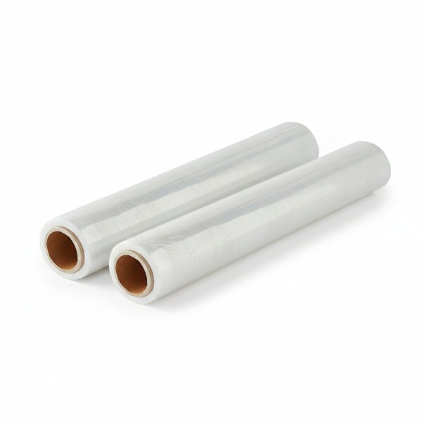 Pack and Move - Lot 2 Films Étirables - 0 45 x 100 m - Protection  Emballage  Déménagement - Anti rayures - Anti frottements - Imperméable