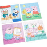 Puzzle - Peppa Pig et ses amis - 4 modèles - 12 16 20 et 25 pièces - Dès 3 ans - Educa