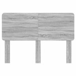 vidaXL Tête de lit Gris Sonoma 160 cm Bois d'ingénierie
