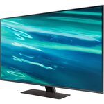 Samsung 50q80a - tv qled 50 (125cm) - smart tv - 4xhdmi  2xusb - carbon silver