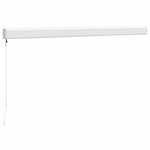 vidaXL Auvent rétractable crème 3 5x2 5 m tissu et aluminium