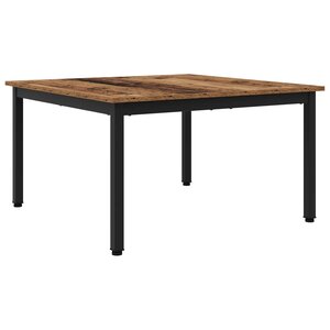 vidaXL Table basse Bois ancien 80 x 80 x 45 cm Bois d'ingénierie