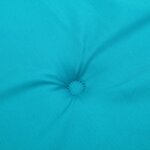 vidaXL Coussin Turquoise Tissu Oxford  Mousse 120 x 50 x 4 cm