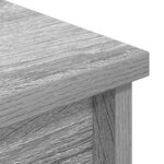 vidaXL Buffet haut sonoma gris 70x35x180 cm bois d'ingénierie