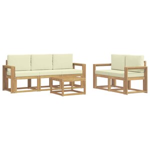 vidaXL Ensemble de canapés d'extérieur 6 pc