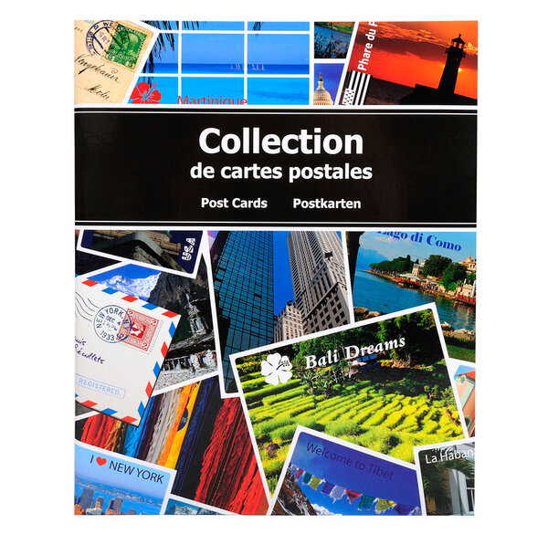 Album de collection pour 200 cartes postales 20x25 5 cm EXACOMPTA