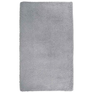 vidaXL Tapis shaggy à poils longs NAVARRA gris clair 80x150 cm