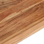 vidaXL Bibliothèque à 4 niveaux 120x40x180 cm Bois d'acacia massif