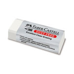 Gomme Plastique DUST-FREE Sans PVC 62x22x13mm Gris FABER-CASTELL