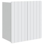 vidaXL Armoire Murale Blanc 59 x 31 x 64 cm Bois d'ingénierie