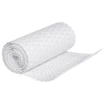 vidaXL Paravents de balcon 5 Pièces blanc 255x19 cm résine tressée