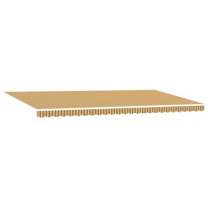 vidaXL Auvent Rétractable Multicolore 600 × 300 cm Polyester et Acier