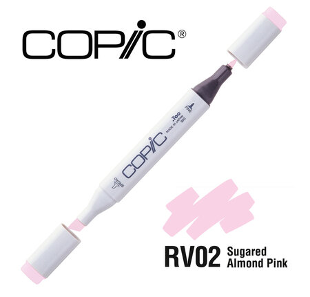 Marqueur à l'alcool Copic Marker RV02 Sugared Almond Pink