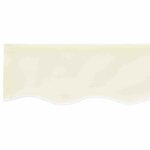 vidaXL Toile de rechange pour store banne Crème 350 x 200 cm Toile