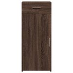 vidaXL Buffet chêne marron 40x42 5x93 cm bois d'ingénierie