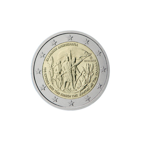 Gréce 2013 - 2 euro commémorative 'créte'