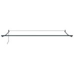 vidaXL Auvent rétractable Crème 4 x 2 m 100  Polyester et Aluminium