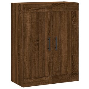 vidaXL Armoire murale chêne marron 69 5x34x90 cm bois d'ingénierie