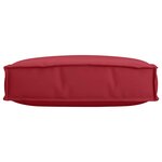 vidaXL Coussin Bordeaux 60 x 60 x 12 cm Tissu Oxford