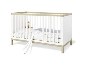 Lit evolutif 'Light' blanc bois