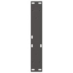 vidaXL Pieds de table basse en forme de V  2 pièces  anthracite  38 x (42-43 3) cm  acier