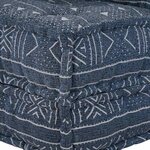 vidaXL Coussin Bleu 70 x 70 x 36 cm Polyester