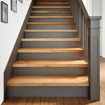 vidaXL Marches d'escalier 12 Pièces marron clair 100x30x2 cm chêne massif