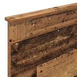 vidaXL Tête de lit Bois Ancien 80 cm Bois d'ingénierie