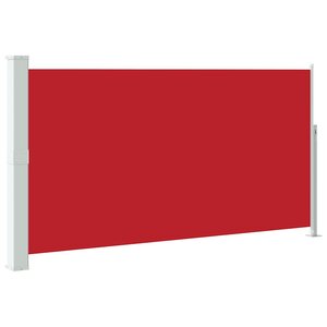 vidaXL Auvent latéral de patio 160x300 cm Rouge