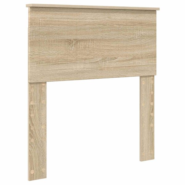 vidaXL Tête de lit Chêne Sonoma 80 cm Bois d'ingénierie