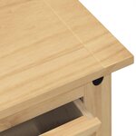 vidaXL Commode Corona 92x48x120 cm bois massif de pin