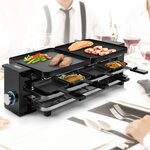 Princess Gril à raclette Piano 8 1200 W Noir