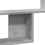 vidaXL Étagère murale gris béton 100x15x70 cm bois d'ingénierie