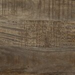 vidaXL Table de chevet gris clair 50x33x60 cm bois de manguier massif