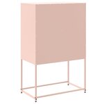 vidaXL Meuble TV blanc 100 5x39x60 5 cm acier