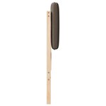 vidaXL Tête de lit capitonnée Marron et Taupe 135 cm Pin massif