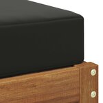 vidaXL Banc de jardin Bois d'Acacia Massif Naturel