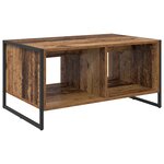 vidaXL Table basse Bois Ancien 80 x 50 x 40 cm Bois d'ingénierie
