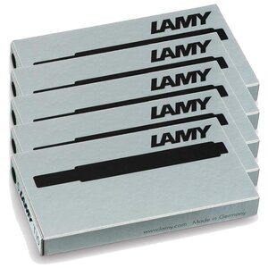 Pack 5 Cartouches d'encre Grande Capacité T10 Noir x 5 LAMY
